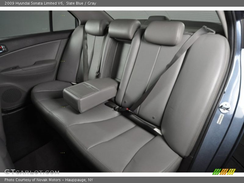 Slate Blue / Gray 2009 Hyundai Sonata Limited V6