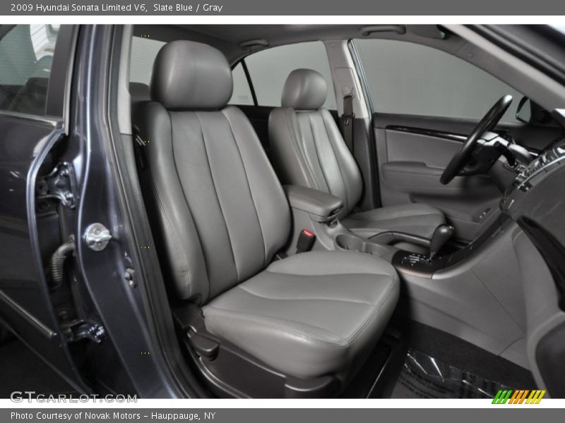 Slate Blue / Gray 2009 Hyundai Sonata Limited V6
