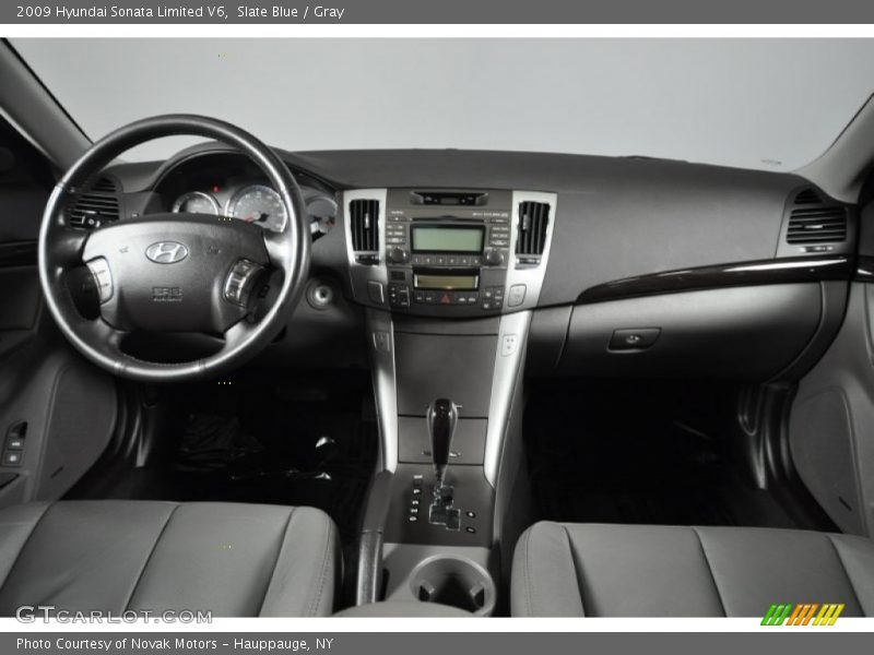 Slate Blue / Gray 2009 Hyundai Sonata Limited V6