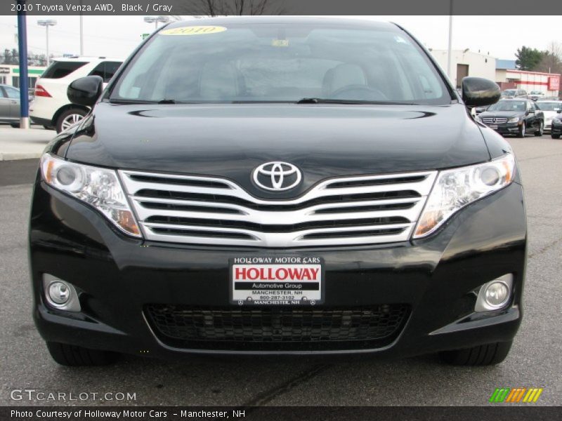Black / Gray 2010 Toyota Venza AWD