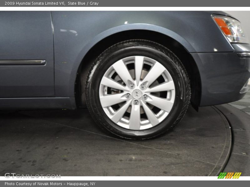 Slate Blue / Gray 2009 Hyundai Sonata Limited V6