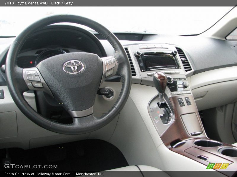 Black / Gray 2010 Toyota Venza AWD