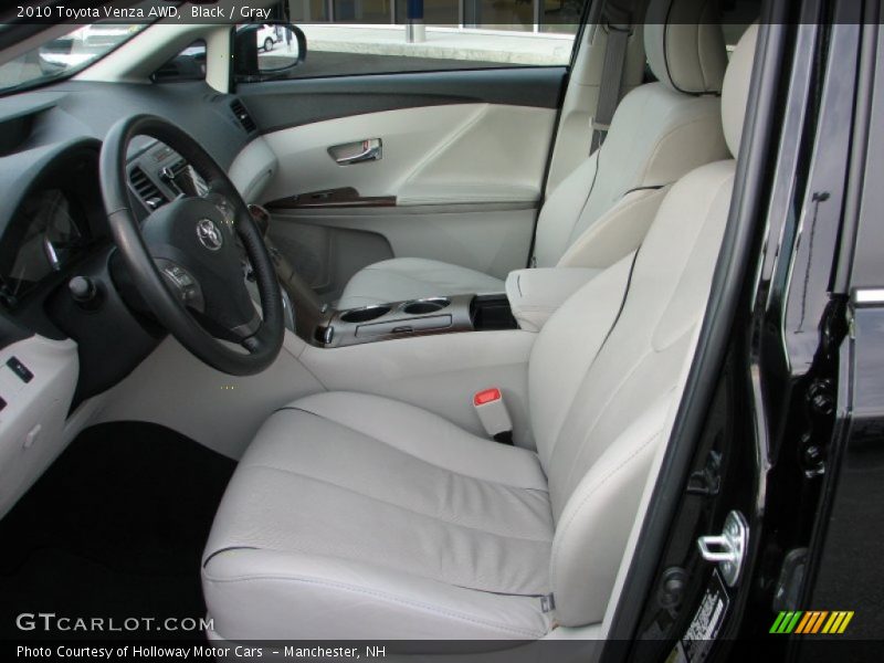 Black / Gray 2010 Toyota Venza AWD