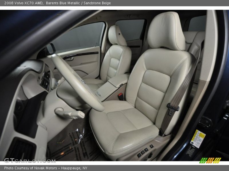 Barents Blue Metallic / Sandstone Beige 2008 Volvo XC70 AWD