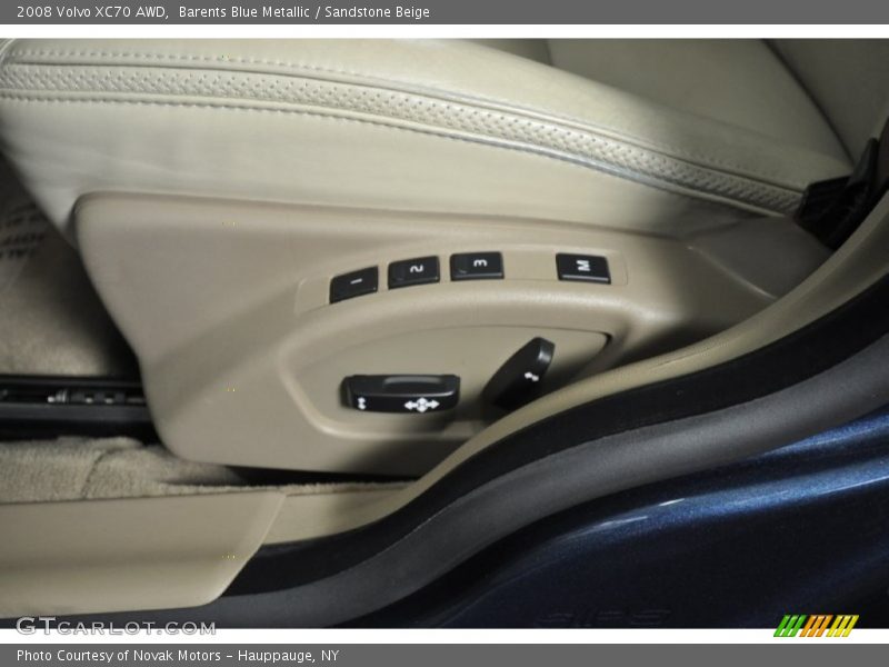 Barents Blue Metallic / Sandstone Beige 2008 Volvo XC70 AWD