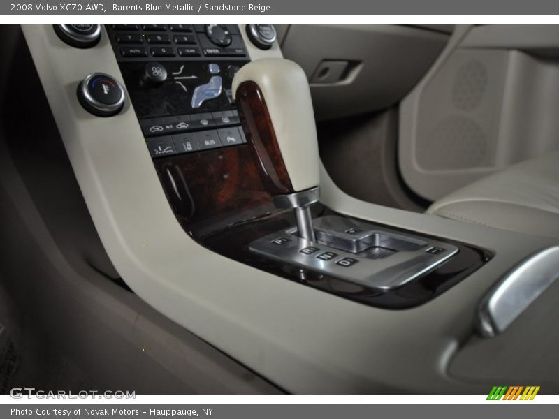 Barents Blue Metallic / Sandstone Beige 2008 Volvo XC70 AWD
