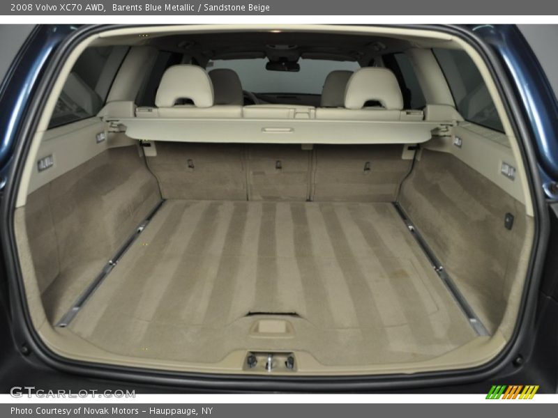 Barents Blue Metallic / Sandstone Beige 2008 Volvo XC70 AWD