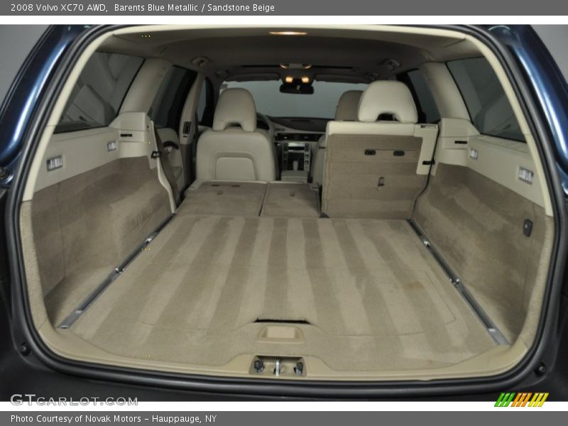 Barents Blue Metallic / Sandstone Beige 2008 Volvo XC70 AWD