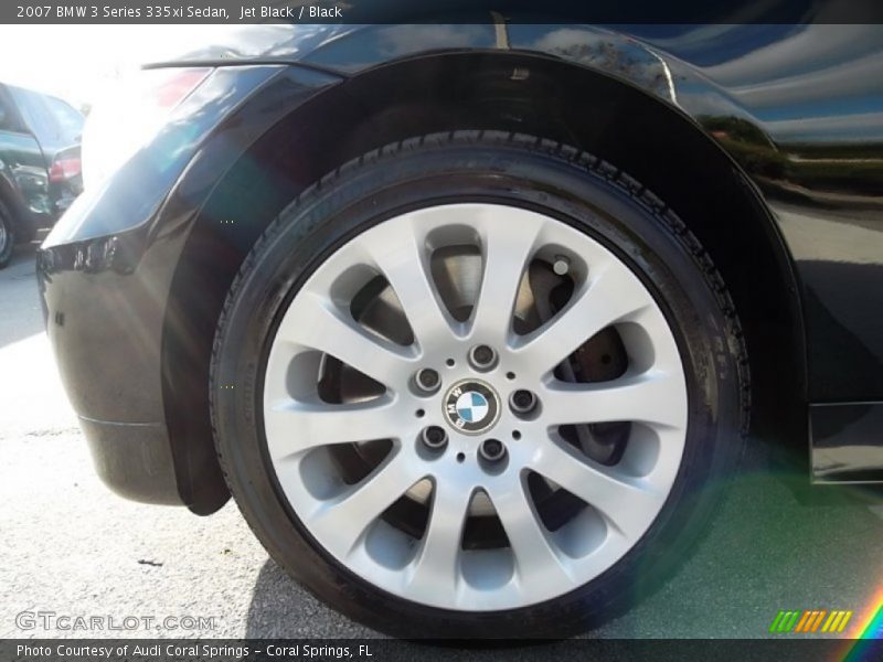 Jet Black / Black 2007 BMW 3 Series 335xi Sedan