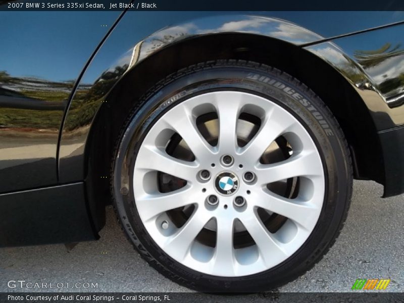 Jet Black / Black 2007 BMW 3 Series 335xi Sedan