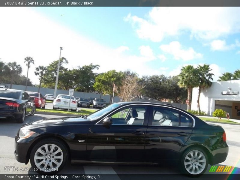 Jet Black / Black 2007 BMW 3 Series 335xi Sedan