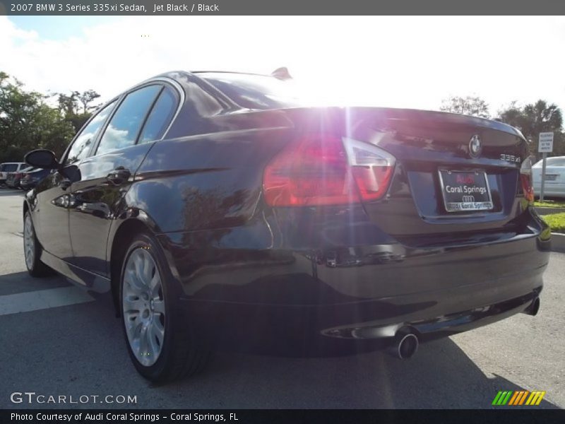 Jet Black / Black 2007 BMW 3 Series 335xi Sedan