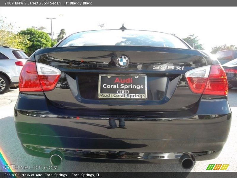 Jet Black / Black 2007 BMW 3 Series 335xi Sedan