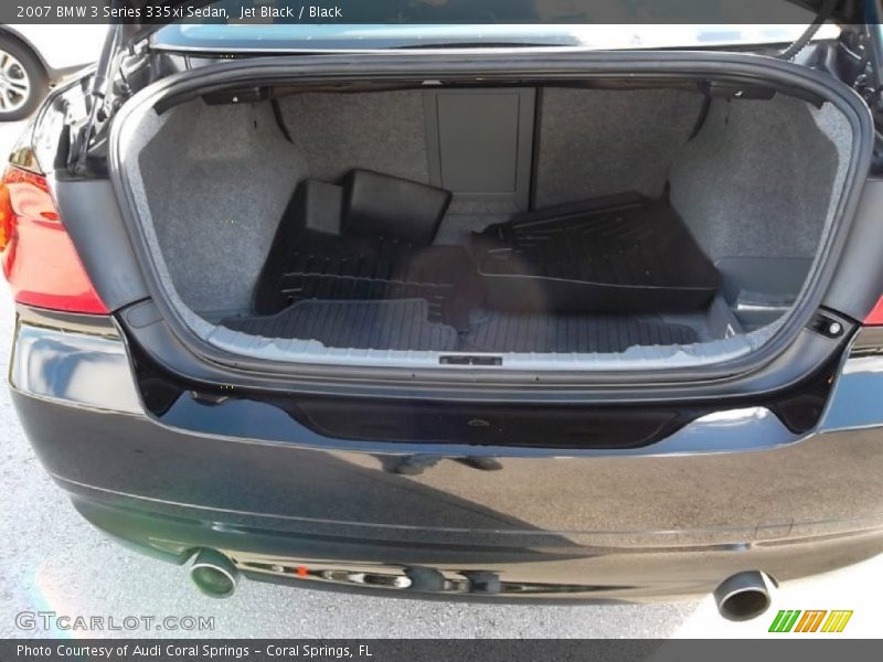 Jet Black / Black 2007 BMW 3 Series 335xi Sedan