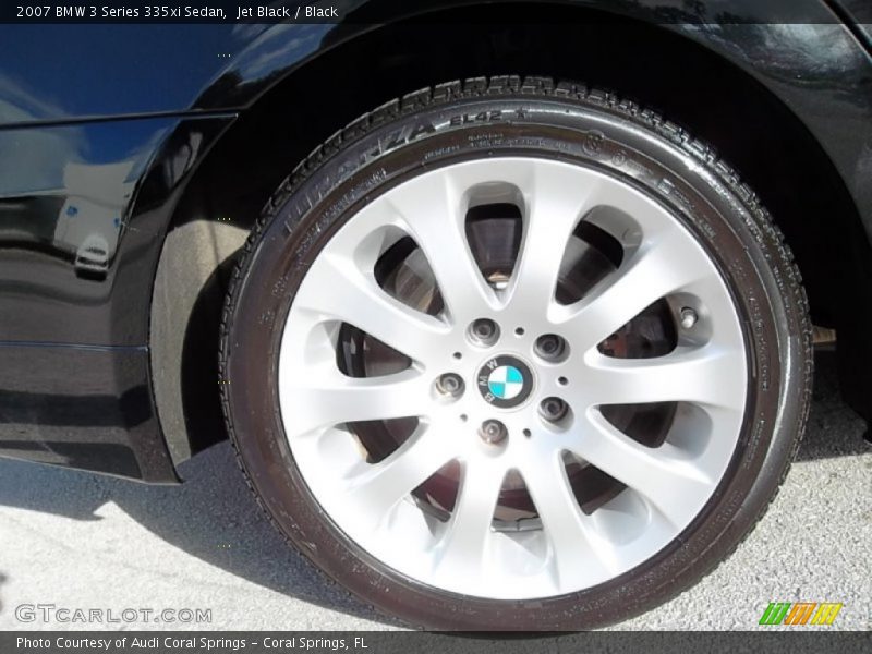 Jet Black / Black 2007 BMW 3 Series 335xi Sedan