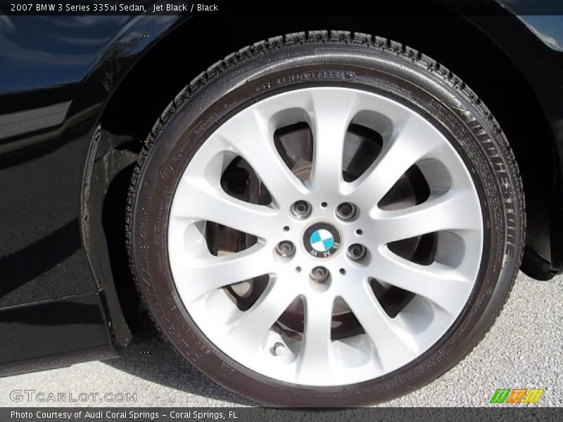Jet Black / Black 2007 BMW 3 Series 335xi Sedan