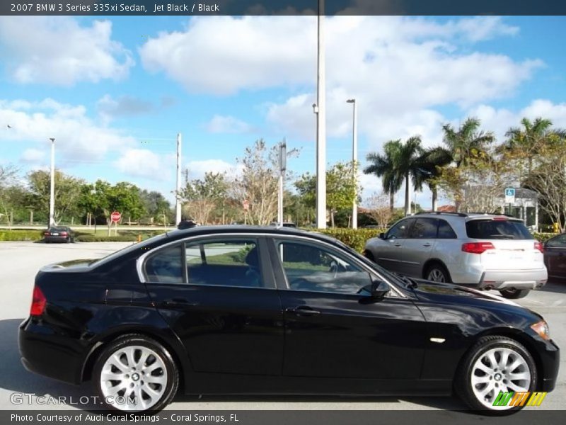 Jet Black / Black 2007 BMW 3 Series 335xi Sedan