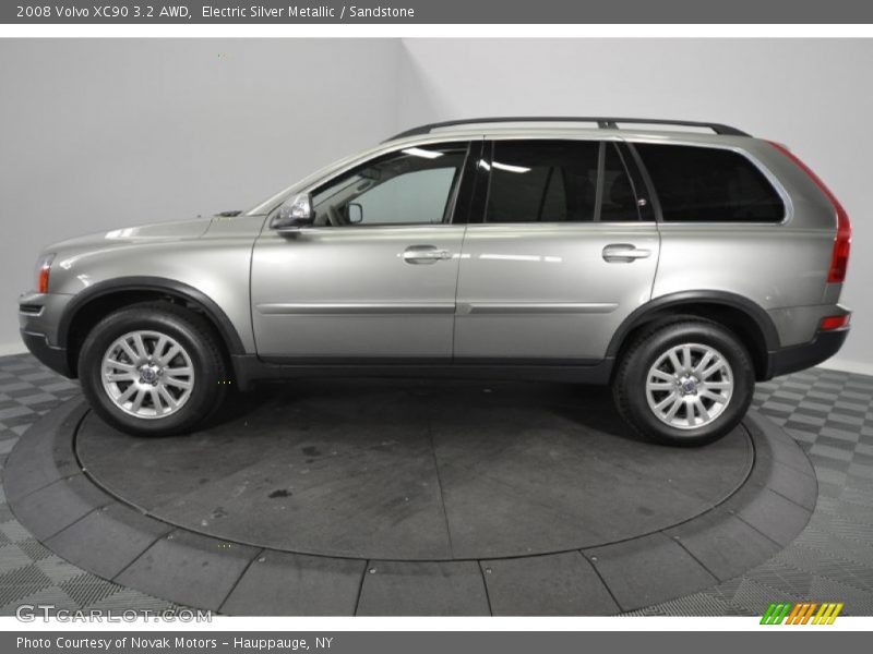 Electric Silver Metallic / Sandstone 2008 Volvo XC90 3.2 AWD