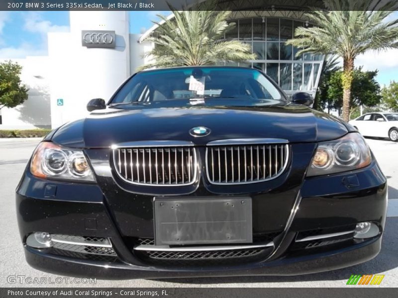 Jet Black / Black 2007 BMW 3 Series 335xi Sedan