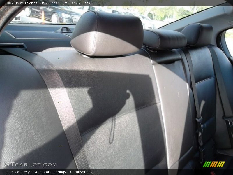 Jet Black / Black 2007 BMW 3 Series 335xi Sedan