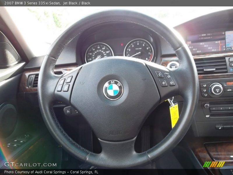 Jet Black / Black 2007 BMW 3 Series 335xi Sedan
