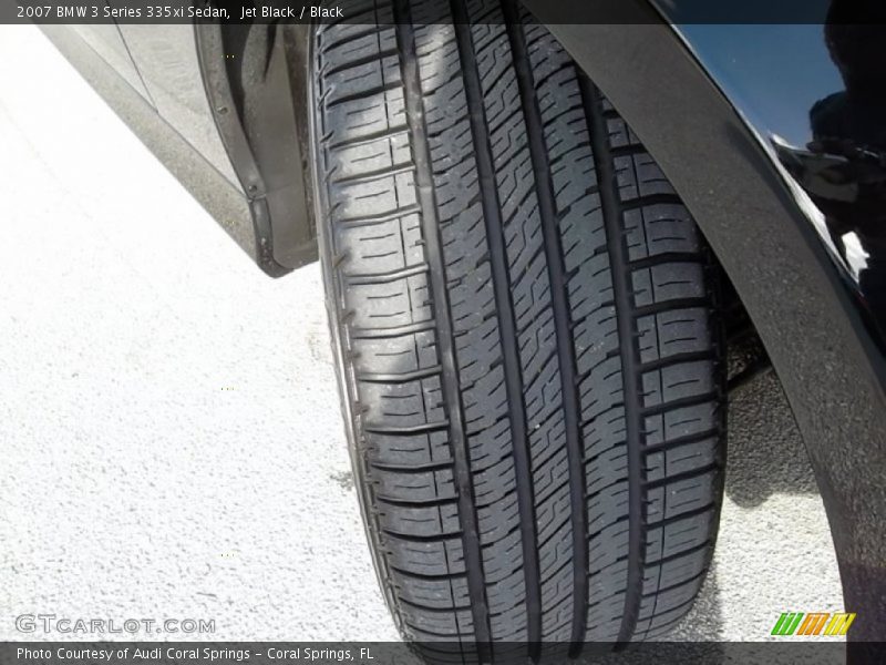 Jet Black / Black 2007 BMW 3 Series 335xi Sedan