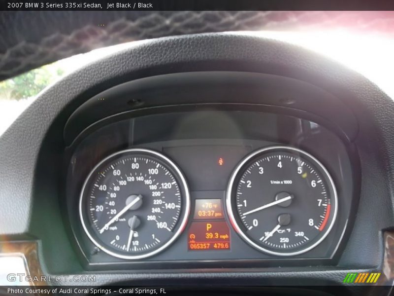 Jet Black / Black 2007 BMW 3 Series 335xi Sedan