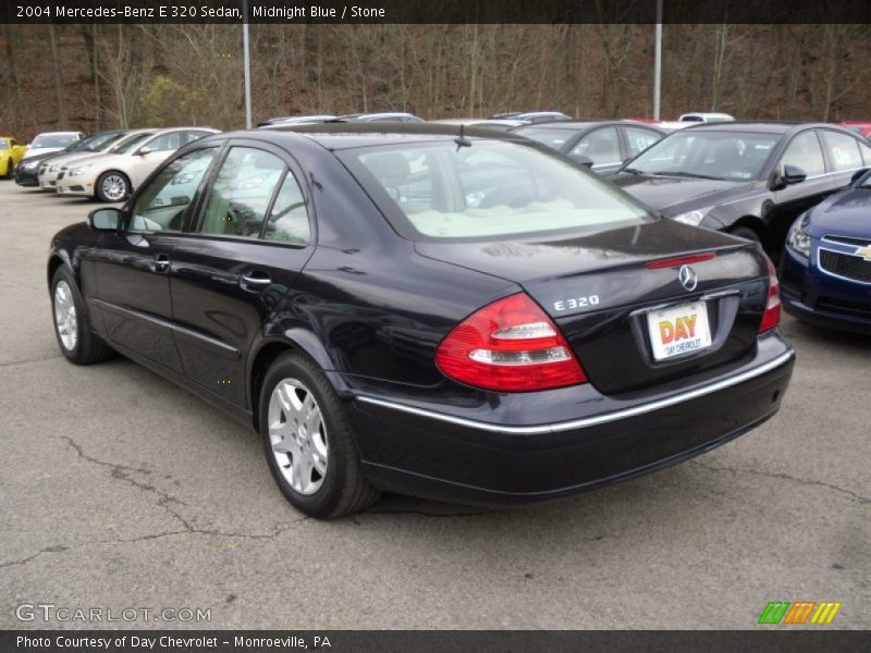 Midnight Blue / Stone 2004 Mercedes-Benz E 320 Sedan