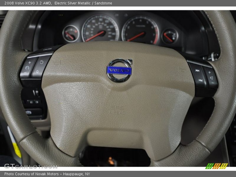 Electric Silver Metallic / Sandstone 2008 Volvo XC90 3.2 AWD