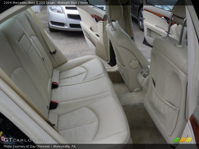 Midnight Blue / Stone 2004 Mercedes-Benz E 320 Sedan
