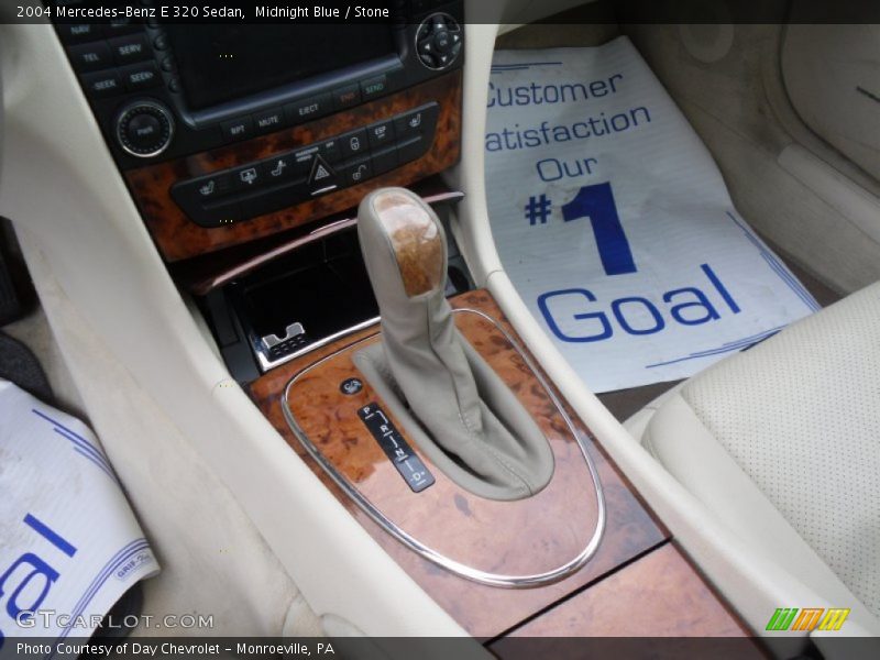 Midnight Blue / Stone 2004 Mercedes-Benz E 320 Sedan
