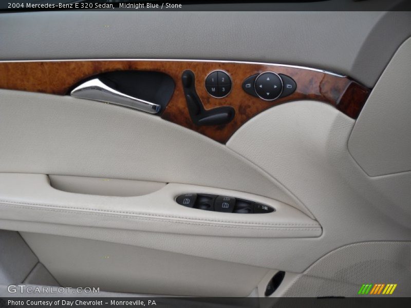 Midnight Blue / Stone 2004 Mercedes-Benz E 320 Sedan