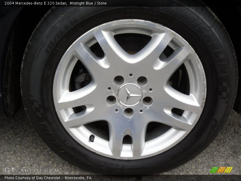 Midnight Blue / Stone 2004 Mercedes-Benz E 320 Sedan