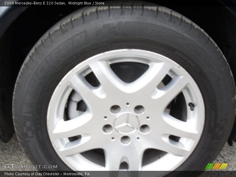 Midnight Blue / Stone 2004 Mercedes-Benz E 320 Sedan