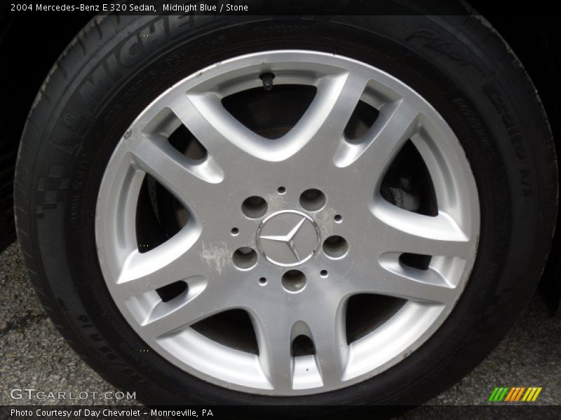 Midnight Blue / Stone 2004 Mercedes-Benz E 320 Sedan