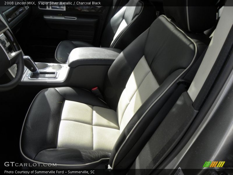 Vapor Silver Metallic / Charcoal Black 2008 Lincoln MKX