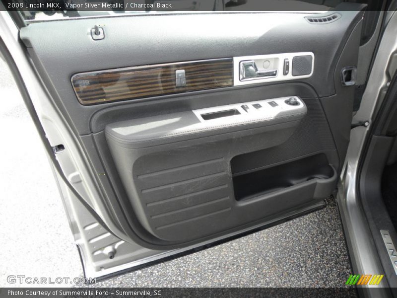 Vapor Silver Metallic / Charcoal Black 2008 Lincoln MKX