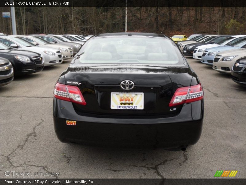 Black / Ash 2011 Toyota Camry LE
