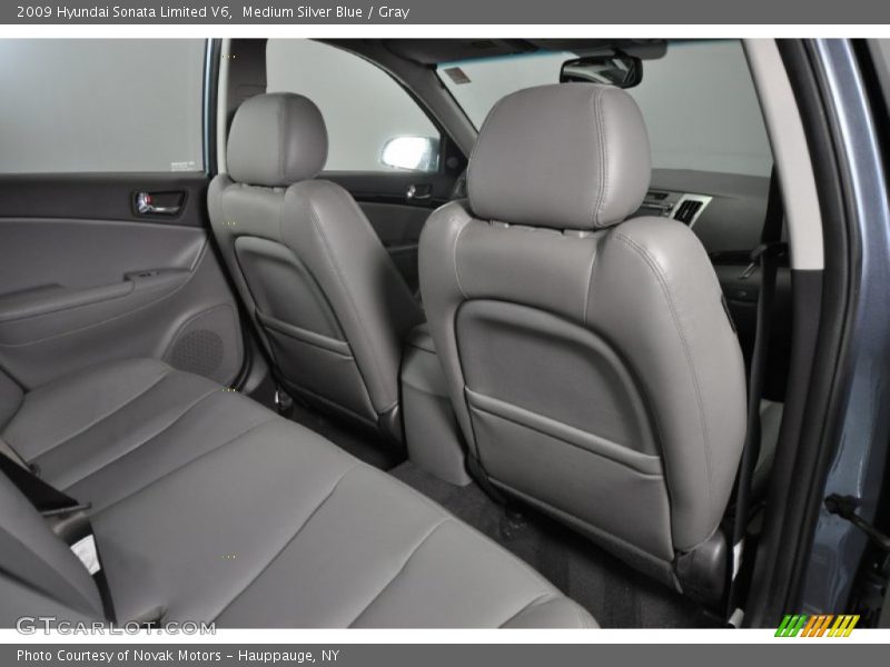 Medium Silver Blue / Gray 2009 Hyundai Sonata Limited V6