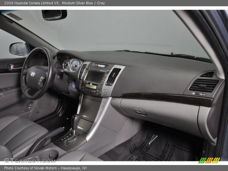 Medium Silver Blue / Gray 2009 Hyundai Sonata Limited V6