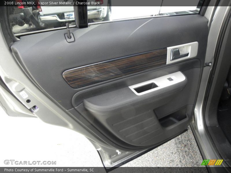 Vapor Silver Metallic / Charcoal Black 2008 Lincoln MKX