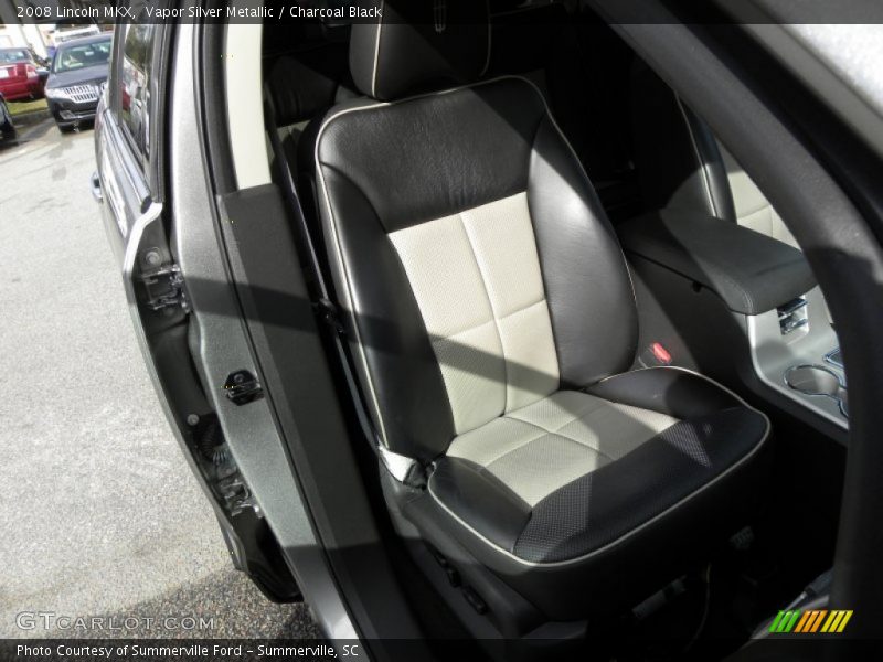 Vapor Silver Metallic / Charcoal Black 2008 Lincoln MKX
