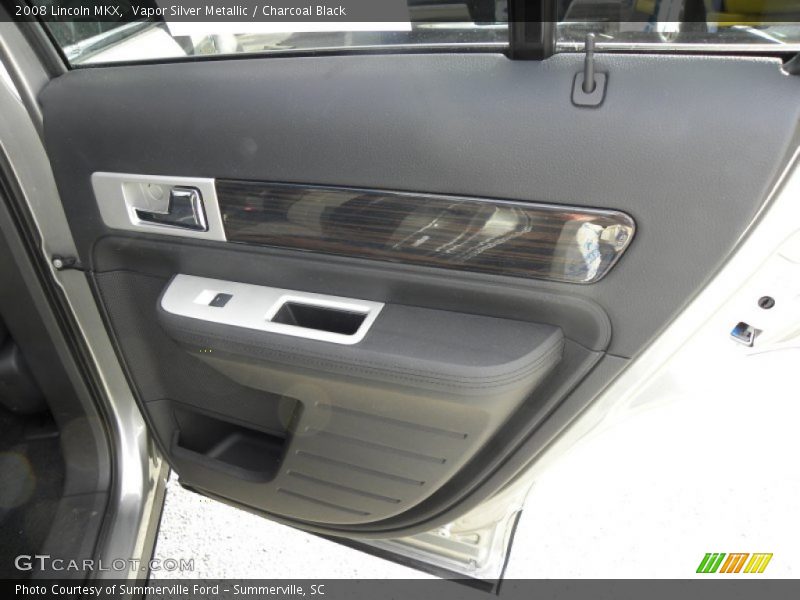 Vapor Silver Metallic / Charcoal Black 2008 Lincoln MKX