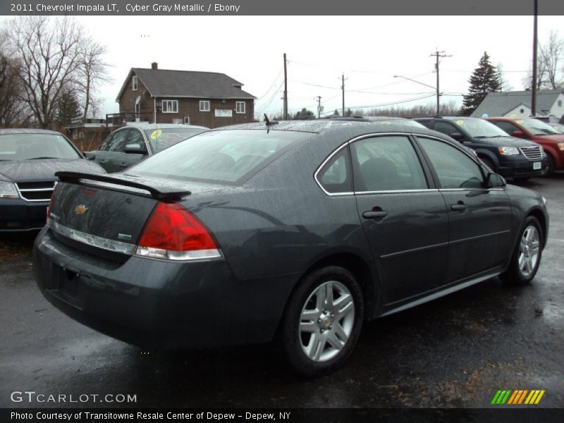 Cyber Gray Metallic / Ebony 2011 Chevrolet Impala LT