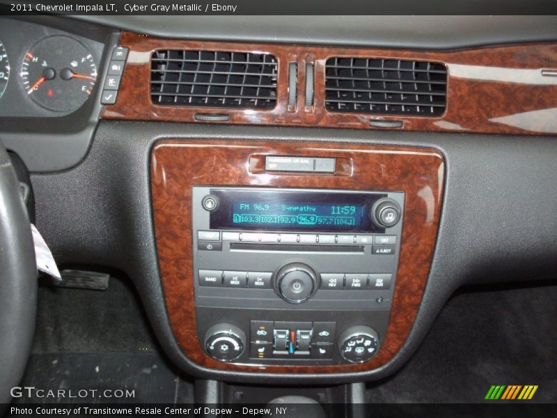 Cyber Gray Metallic / Ebony 2011 Chevrolet Impala LT