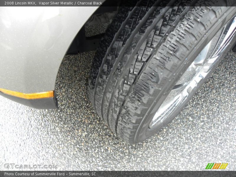 Vapor Silver Metallic / Charcoal Black 2008 Lincoln MKX