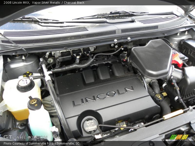 Vapor Silver Metallic / Charcoal Black 2008 Lincoln MKX