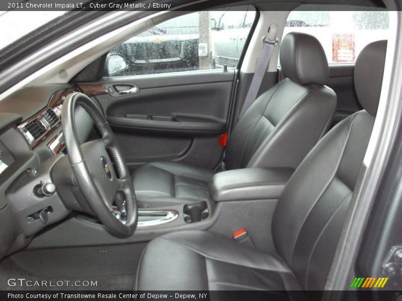 Cyber Gray Metallic / Ebony 2011 Chevrolet Impala LT