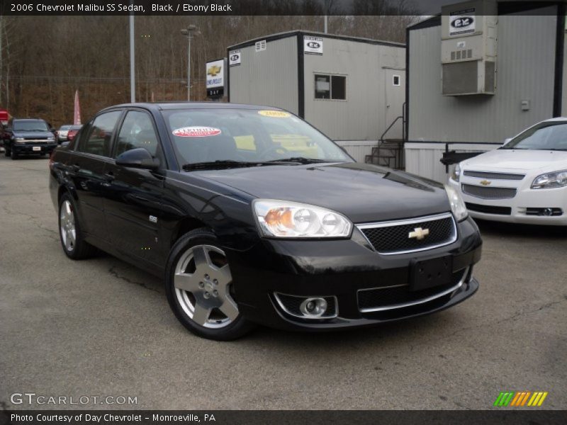 Black / Ebony Black 2006 Chevrolet Malibu SS Sedan