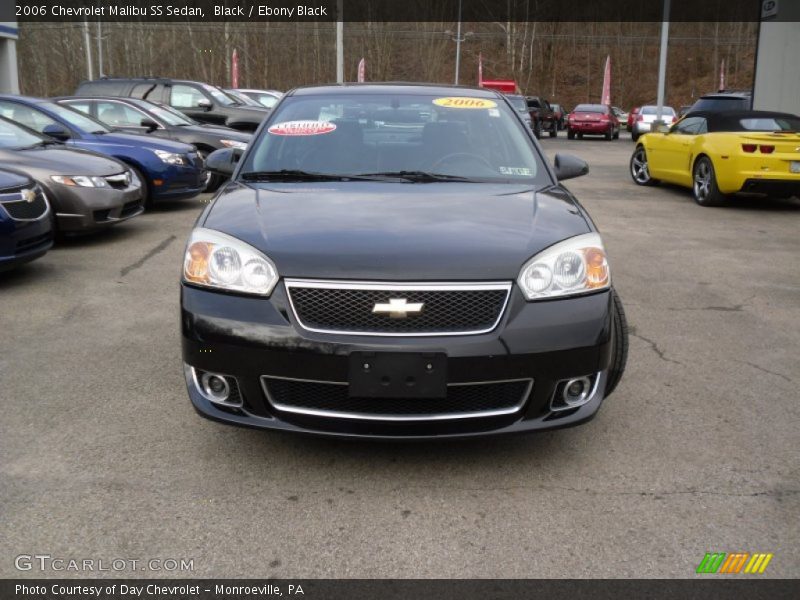 Black / Ebony Black 2006 Chevrolet Malibu SS Sedan